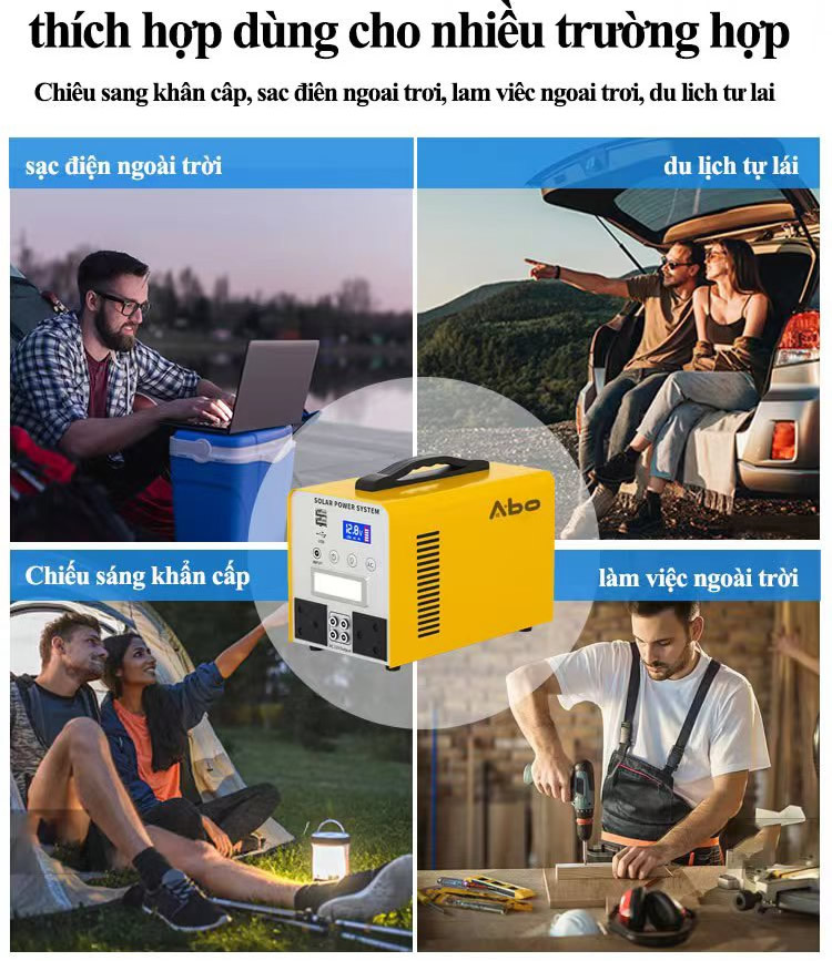 Bộ lưu tích điện năng lượng mặt trời Vinh Nghệ An