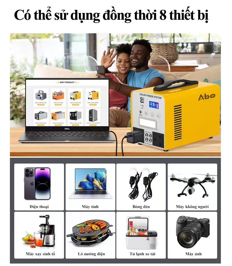 Bộ lưu tích điện năng lượng mặt trời Vinh Nghệ An