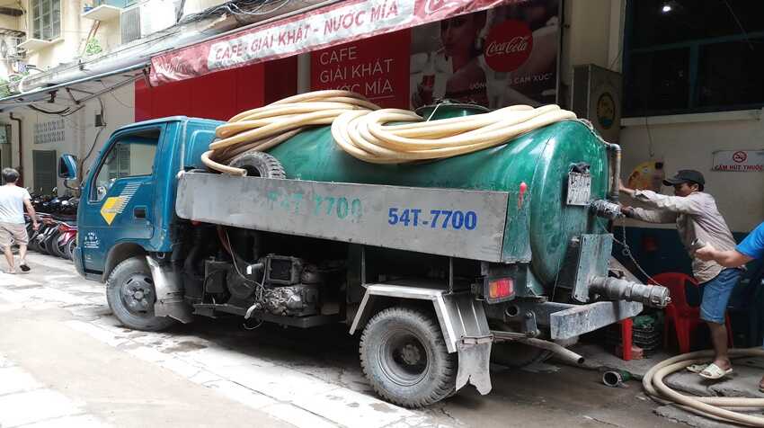 Hút bể phốt tại Vinh Nghệ An Hà Tĩnh